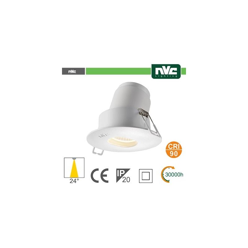 Spotlight LED IP20 9W 4000K 700LM 24º FORO:95mm