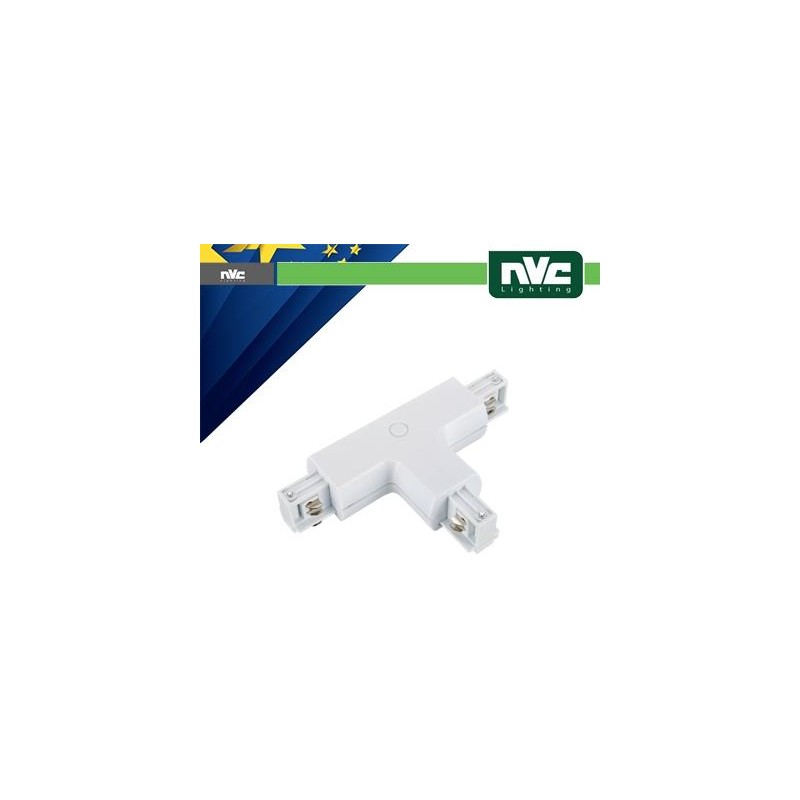 Connector  T  Track EUROTRACK - White Color