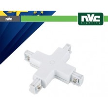 Connector  X  Track EUROTRACK - White Color
