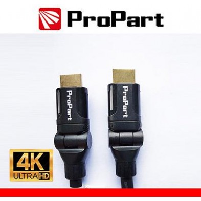 HDMI 2.0 de alta velocidad 4K 3D Ether conn. 360 ° 5m SP-SP
