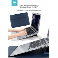 UltraThin Bracket Case for Macbook Pro / Air 13,3 2020 Blue