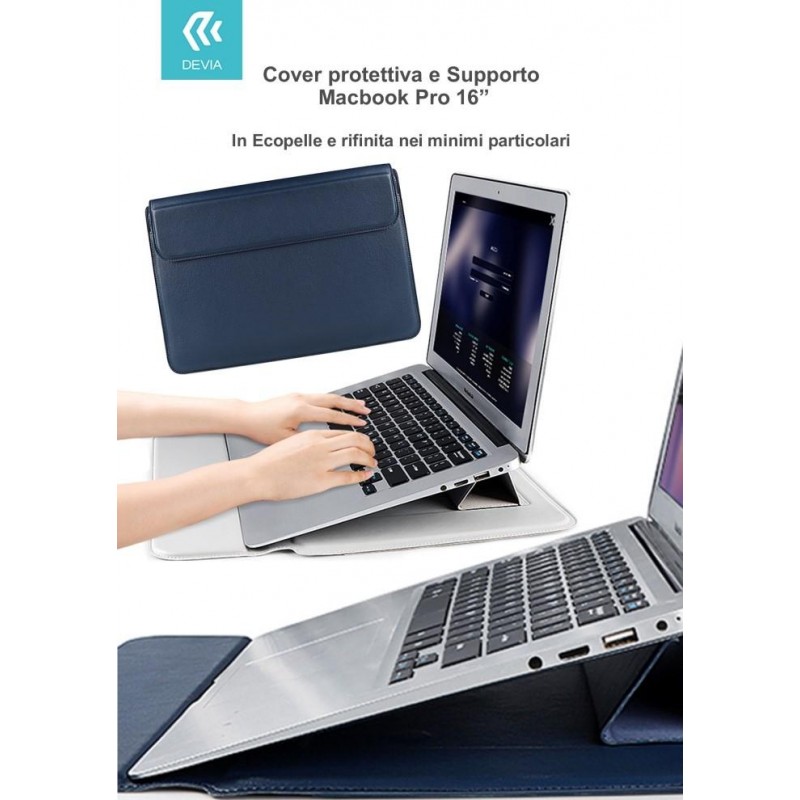 Ultra-Thin Macbook Pro 16'' Bracket Bag Blue