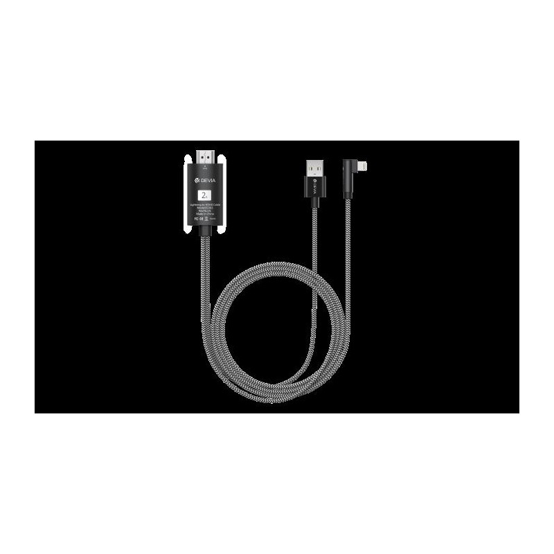 Storm series HDMI Cable (HDMI to lightning) Black