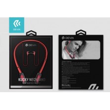 Auriculares Bluetooth Kucky Magnéticos para Deporte Rojo
