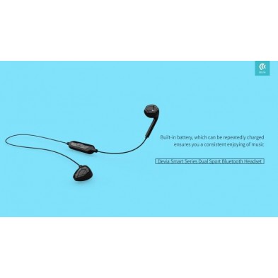 Smart series wireless dual-earphone V2 Black