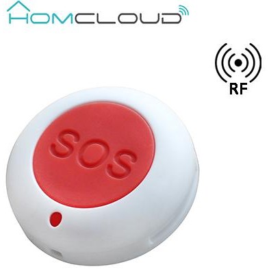 Botón de emergencia SOS Homcloud por radiofrecuencia