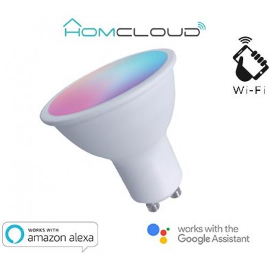 Smart Wi-FI RGB+WARM WHITE Dimmable spotlight Gu10