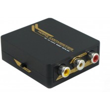 Mini Convertitore Video da Composito ad HDMI, upscaler 1080p