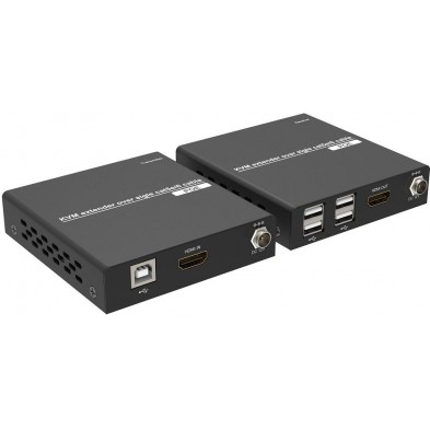 HDMI Extender by single UTP 100M, Support KVM50M USB2.0 Port