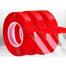 Super Clear Strong Red Double Sided Adhesive Tape LCD 2mm