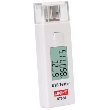 UT658 USB Tester voltage, current, and power