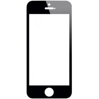  Schermo Frontale Touch per iPhone 5S Nero