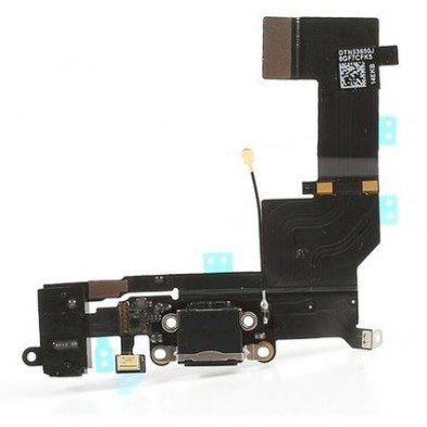 Charging Port Flex Cable for iPhone 5S, Space Gray