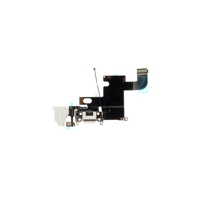 Charging Port Flex Cable for iPhone 6, Silver