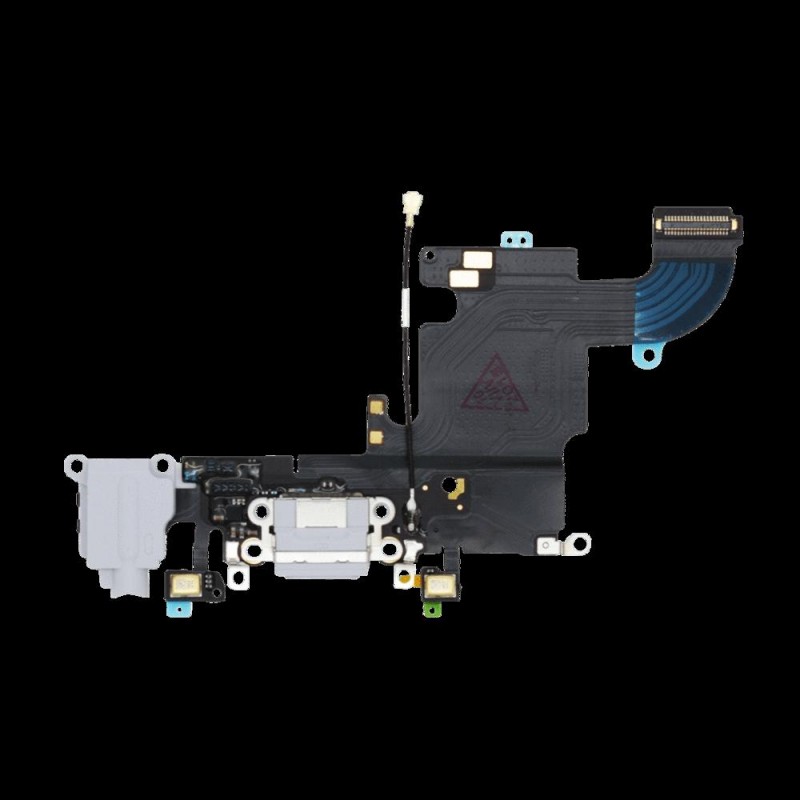 Charging Port Flex Cable for iPhone 6S, Silver