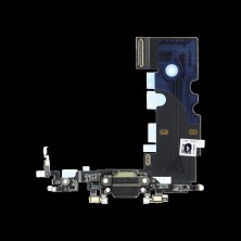 Charging Port Flex Cable for iPhone 8, Space Gray