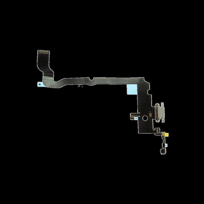 Charging Port Flex Cable for iPhone XS MAX, Silver