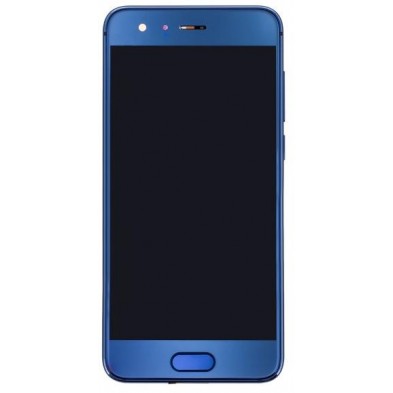Honor 9 LCD Display Frame and Touch Blue