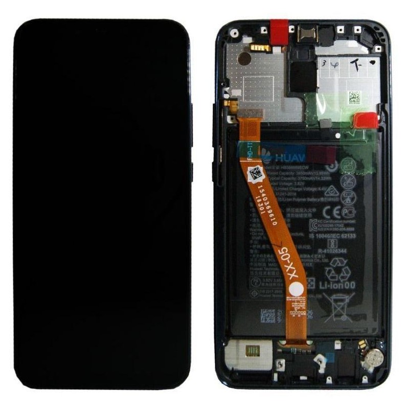 Lcd Huawei Mate 20 Lite Service Pack 02352DKK Black