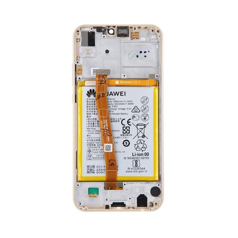 Lcd Huawei P20 Lite Genuine Service Pack 02351WRN Gold