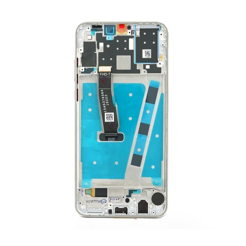 Lcd for Huawei P30 Lite 48Mpx LCD with frame White