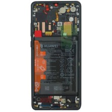 LCD for Huawei P30 Pro 02352PBT Service Pack Black