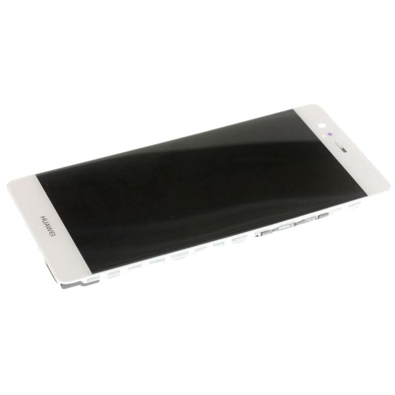 LCD + Touch Originale con Frame per Huawei P9 Bianco