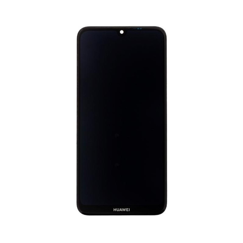 Huawei Y7 2019 LCD Display + Touch + Front Cover Black