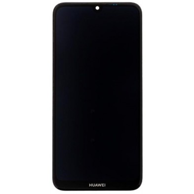 Huawei Y7 2019 LCD Display + Touch + Front Cover Black