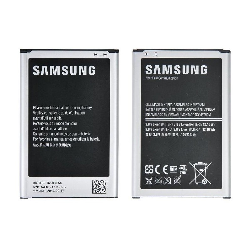 Samsung Galaxy Note 3 N9000 N9005 Genuine Battery - B800BE