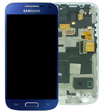 Lcd Completo ORIGINALE per Samsung Galaxy S4 Mini BLU