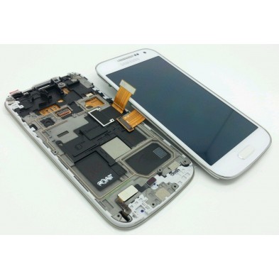 Lcd Completo ORIGINALE per Samsung Galaxy S4 Mini Bianco