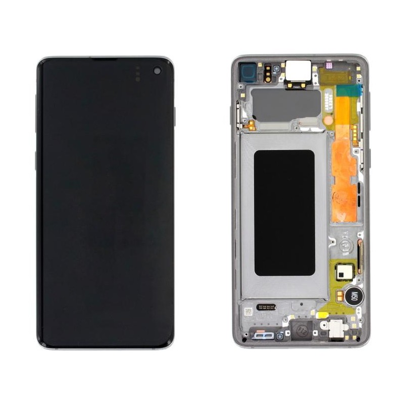 LCD display Touch Samsung G973 Galaxy S10 Silver Service P