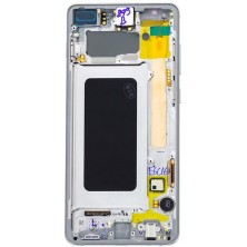LCD Samsung G975 Galaxy S10 Plus C. White S.Pack GH82-18849J