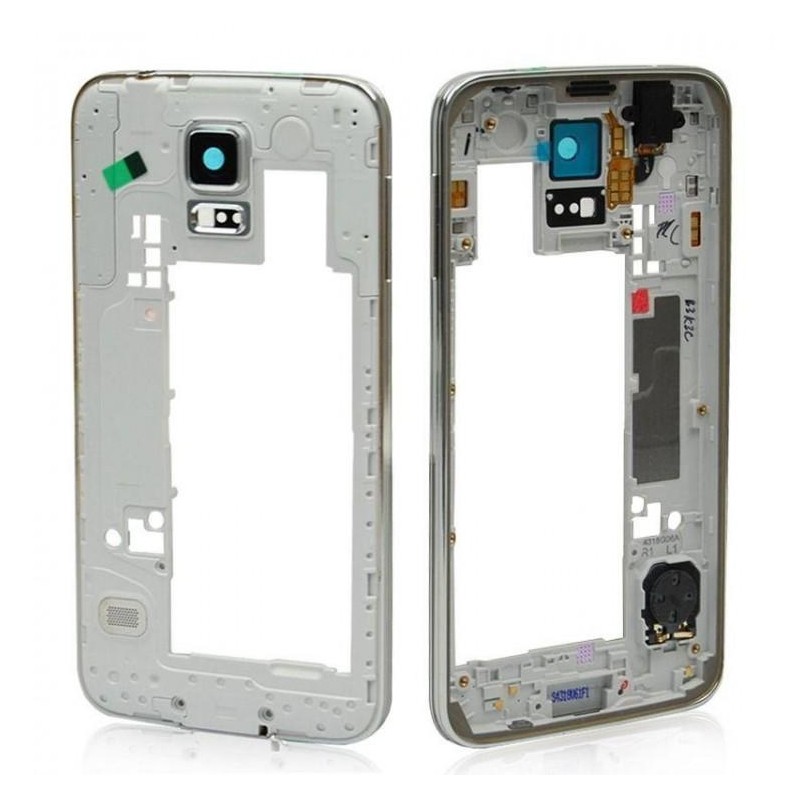samsung s5 middle frame Silver