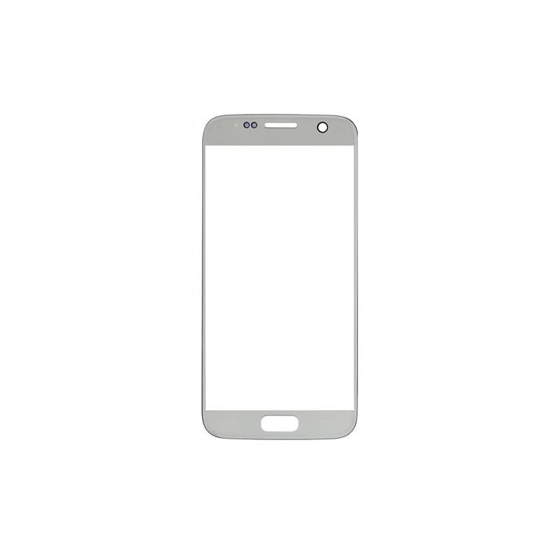 Glass Touch for  S7 no Logo Silver