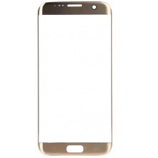 Glass Touch for  S7 Edge no Logo Gold