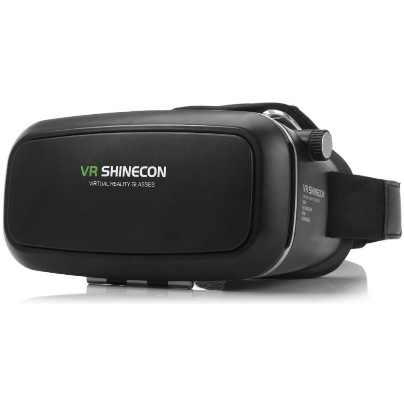 VR SHINECON Auriculares de realidad virtual Gafas 3D Negras