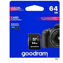Tarjeta SD 64GB SDXC Goodram - blister retail