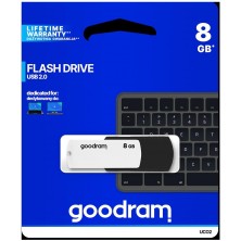 GOODRAM pendrive USB 2.0 de 8GB negro-blanco