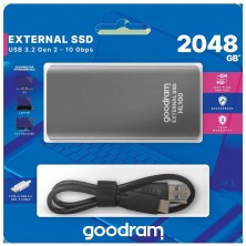 Disco duro externo USB Type-c 2TB Goodram SSDPR-HL100-2T