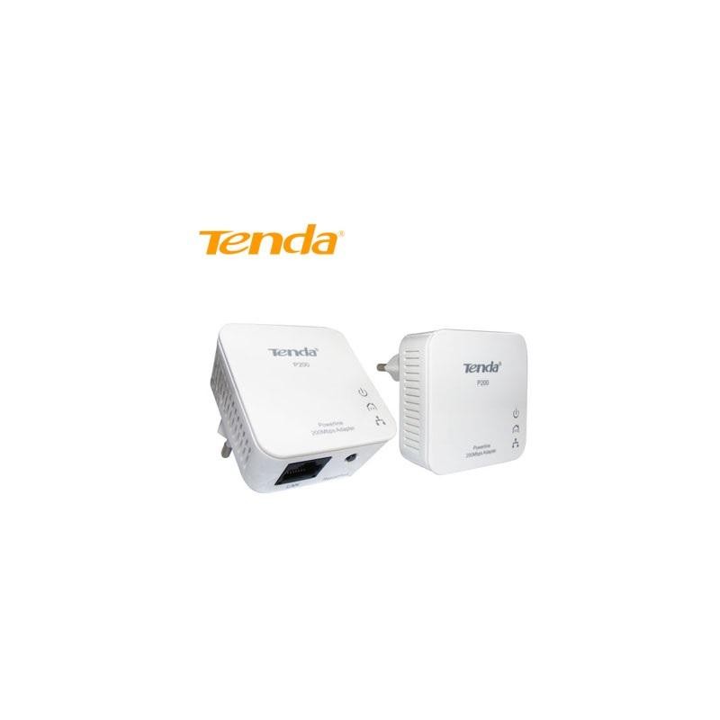 Tenda P200 Powerline Kit 2 Mini Adapter Up to 200Mbps