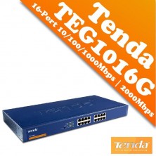 Switch TENDA TEG1016D 16 puertos 10/100/1000MBPS 11inch