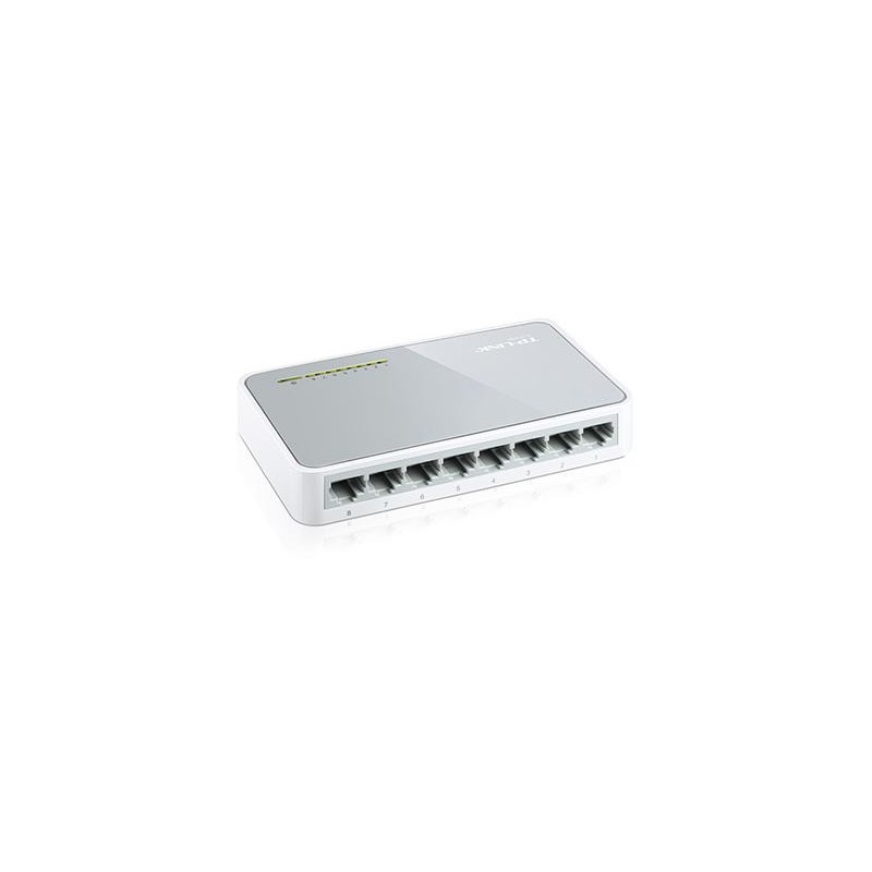 Switch desktop 8 puertos 10/100 Mbps plug & play TL-SF1008D