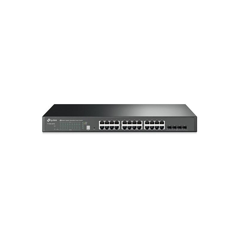 Managed L2+ 24 porte Gigabit 4 SFP+ 10GE Stack T1700G-28TQ