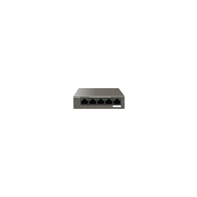 IP-COM 5 port 10/100 switch with 4 ports PoE S1105-4-PWR-H
