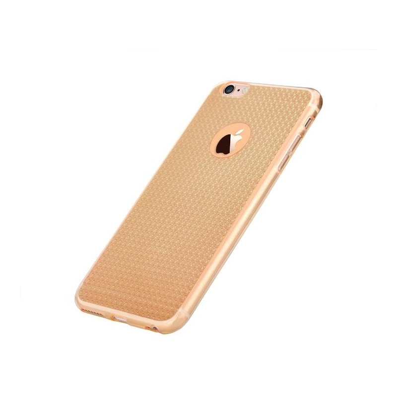 Case Leo Diamond soft for iPhone 6S&6 Champagne Gold