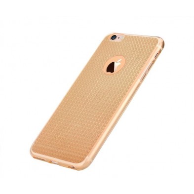 Case Leo Diamond soft for iPhone 6S&6 Champagne Gold
