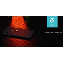 Liquid silicone case for iPhone X Black