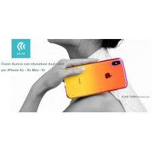 Aurora Series Case dual color for iPhone Xs 5.8 Yellow+pink